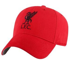 Liverpool FC Unisex Adult Core Cap / Red/Black